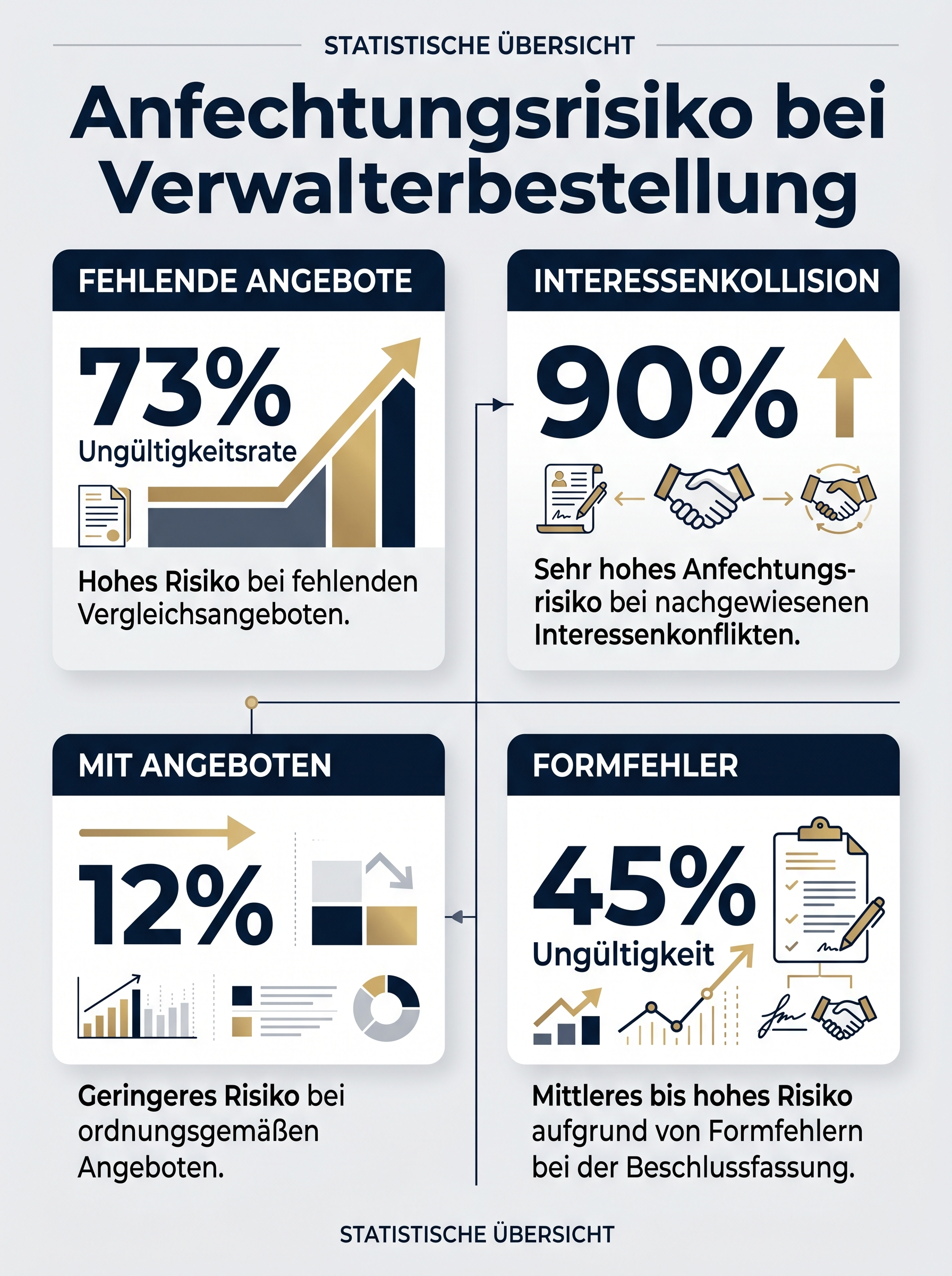 Anfechtungsrisiko bei Verwalterbestellung